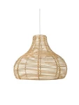 Kouboo Palau Continuous Weave Wicker Dome Lamp - Rattan Pendant Light & Chand.... Fixed Price $105.80.