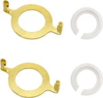 Ecudis 2 Pcs Uno Lamp Harp Saddle Adapter Converter For E27 Sockets Brass. Fixed Price $10.36.