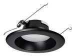 Nora Lighting Noxac-5631tw Onyx 5" To 6" Ac Led Retrofit - Black. Fixed Price $33.80.
