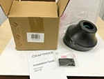 Craftmade Sa130mbk Matte Black Sloped Ceiling Adapter For Fans. Fixed Price $19.99.