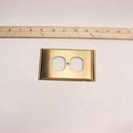 Amerock Candler Duplex Outlet Cover Wall Plate Golden Champagne Bp36508bbz. Fixed Price $6.89.
