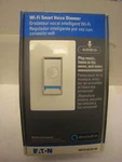Eaton Wfavd30-w-bx-l Voice Dimmer With Alexa Built-in, White Switch. Fixed Price $18.99.