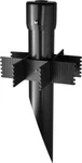Rab Mp17b Mighty Post 17" Pvc Mounting For Landscape Lighting Black. Fixed Price $39.00.