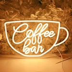 Sylhome Coffee Bar Led Neon Light Sign Shop Business Home Bedroom Kitchen. Fixed Price $57.05.