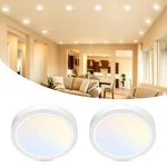 Libtit 2pack 4.7 Inch Small Led Ceiling Lights Flush Mount, 3000k 4000k 6500k.... Fixed Price $23.48.