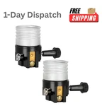 Jutorosy 2 Pack E26 E27 Light Socket Replacement With On Off Switch Knob. Fixed Price $10.99.