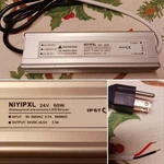 Niyipxl Led Driver 60 Watts 24v Dc Low Voltage Waterproof Transformer Open Box. Fixed Price $22.50.