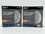 2pack Commercial Electric Slim Baffle 4in Indoor/outdoor Led Recessed Light Kit. Fixed Price $34.99.
