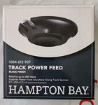 Hampton Bay 2400-watt Black Linear Track Floating Power Feed 120 V 3-bus. Fixed Price $9.97.