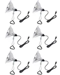 Simple Deluxe 8.5" Clamp Lamp Light Socket Aluminum Reflector 150w Max 6-pack. Fixed Price $76.90.