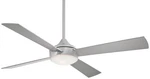 Minka Aire Aluma 52" Ceiling Fan - Silver 4-blade. Fixed Price $279.20.