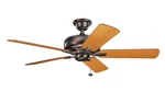 Kichler 330247obb Terra 52" Ceiling Fan In Oil Brushed Bronze. Fixed Price $300.00.