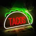 Jfllamp Tacos Neon Signs For Wall Decor Lights Tortilla Shop Led. Fixed Price $32.12.