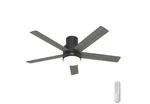 Hunter Irvine 52 In. Indoor Matte Black Ceiling Fan With Remote And Light Kit. Fixed Price $119.92.