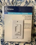 Brand New - Westinghouse Ceiling Fan Wall Control, Universal, 4-speed,. Fixed Price $16.00.