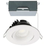 Satco Led Direct Wire Downlight/gimbaled, Round, White - S11624r1. Fixed Price $34.95.