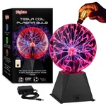 Playbees Red Plasma Ball - 7 Inch Tesla Coil Bulb Static Electricity In. Fixed Price $61.38.
