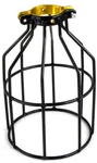 Industrial Look Light Bulb Lamp Guard Black Wire Cage Warehouse Retro Steampunk. Fixed Price $19.99.
