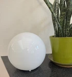 Ikea Modern Fado 10 White Glass Globe Table Lamp Light Modernist Mcm. Fixed Price $44.95.