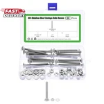 Uxcell 20 Set Carriage Bolts And Nuts Kit, 1/4"-20x2-1/2 Stainless Steel 304 Rou. Fixed Price $17.92.