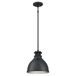 Westinghouse Kilian 1 Light Pendant, Matte Brushed Gunmet/metal Shade -. Fixed Price $89.99.