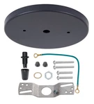 B&p Lamp 5 1/4 Inch Modern Shallow Steel Canopy Kit. Fixed Price $12.99.