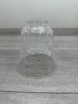 Quorum International 2807 Clear 5"w Bell Shaped Glass Shade With 2-1/4" Adapter. Fixed Price $11.99.