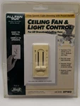 Hunter 4-speed Ceiling Fan/light Control #27183 Preset Dual-slide Switch New. Fixed Price $22.95.