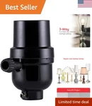 3-way Socket, Turn For Low, Medium And High Settings, Floor Table Lam.... Fixed Price $13.99.