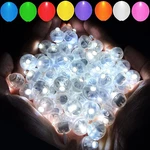 Aogist 100pcs White Balloon Lights,long Standby Time Waterproof Mini Light,batte. Fixed Price $19.39.