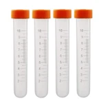 Uxcell 10 Pcs 10ml Plastic Centrifuge Tubes With Screw-on Cap Polypropylene G.... Fixed Price $14.66.