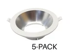 5-pack Nicor Rpt-s-leddl- 8 Nickel Trim White Face. Fixed Price $130.22.