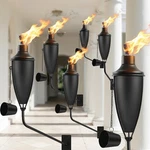 Zspeng 6 Pack Wall Mounted Citronella Torches22 Oz Garden Torches For Outside. Fixed Price $81.02.