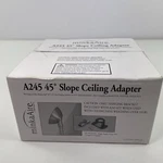Minka Aire A245 45 Degree Sloped Ceiling Adapter Brushed Nickel. Fixed Price $24.87.