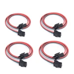 Hualand 4 Pcs/pack 0.5m 1.64ft 3 Pin Jst Sm Male Female Plug Led Connector Ca.... Fixed Price $12.88.