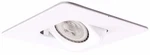 Elco El2443 White 4" Square 1-light Adjustable Gimbal Trim. Fixed Price $32.19.