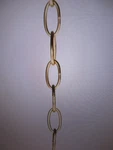 Progress Lighting Natural Brass Accessory Chain - P8757-137. Fixed Price $17.95.