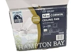 Hampton Bay 52 In. Corwin Matte White Replacement Parts 1007532507. Fixed Price $7.99.