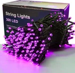 300 Led Halloween String Lights 98.5ft, 8 Modes, Waterproof, Purple Usa. Fixed Price $24.47.