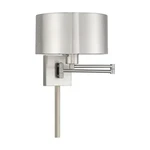 Livex 1 Light Swing Arm 11" Wall Lamp, Brushed Nickel - 40034-91. Fixed Price $359.96.
