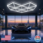 X-litall Hexagon Garage Lights Super Bright Ceiling Led. Fixed Price $79.94.